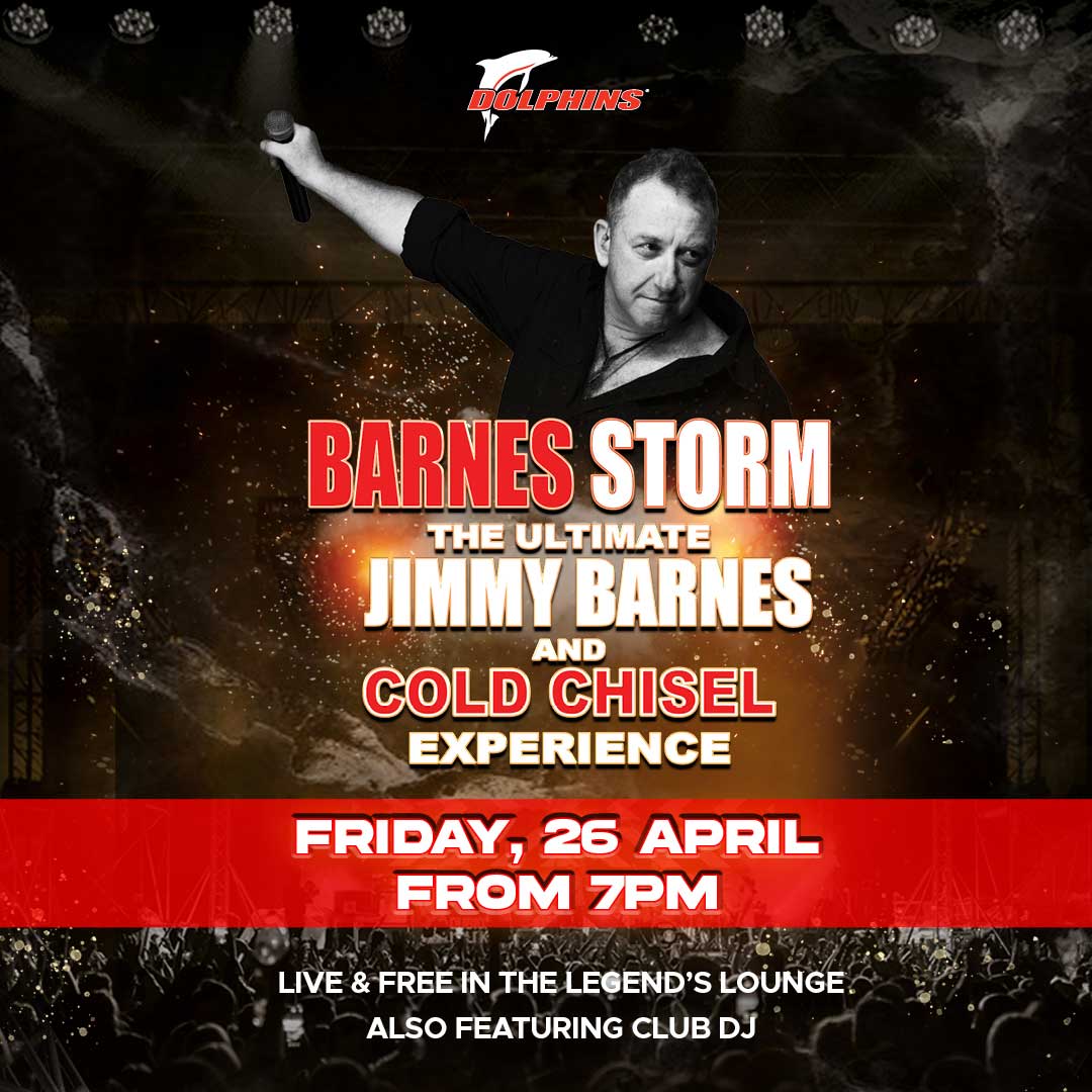 BARNES STORM “The Ultimate Jimmy Barnes & Chisel Experience”