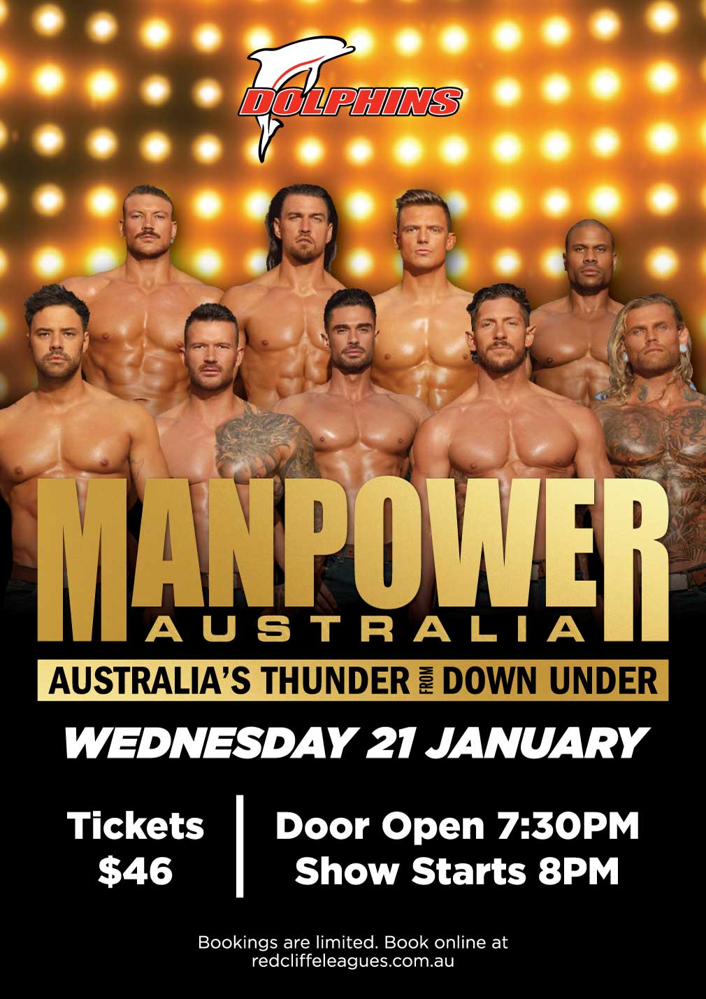 Manpower Australia Janaury 2026 Show at Redcliffe Leagues Club