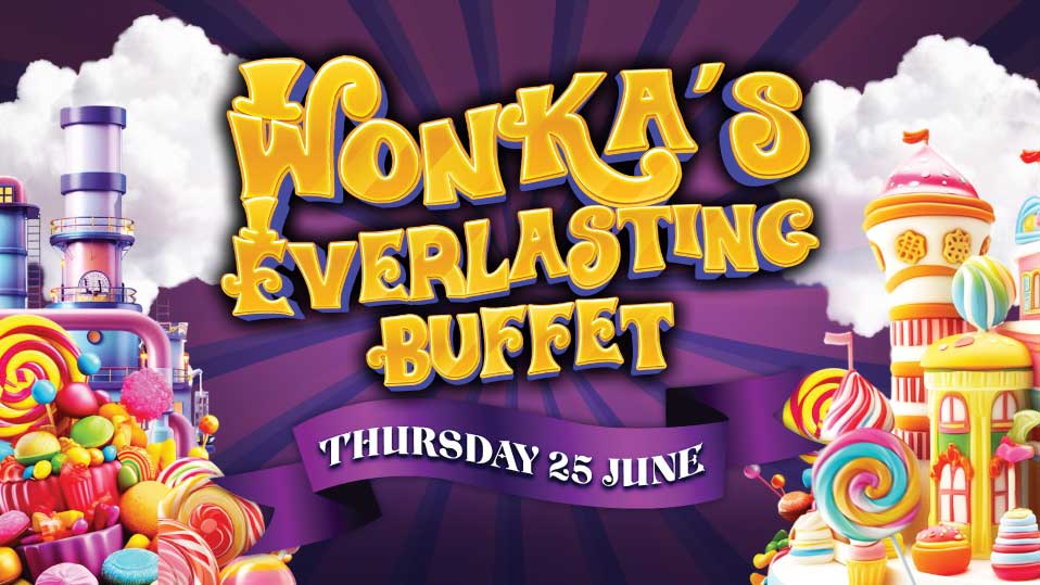Wonka's Everlasting Buffet at Redcliffe Leagues Club