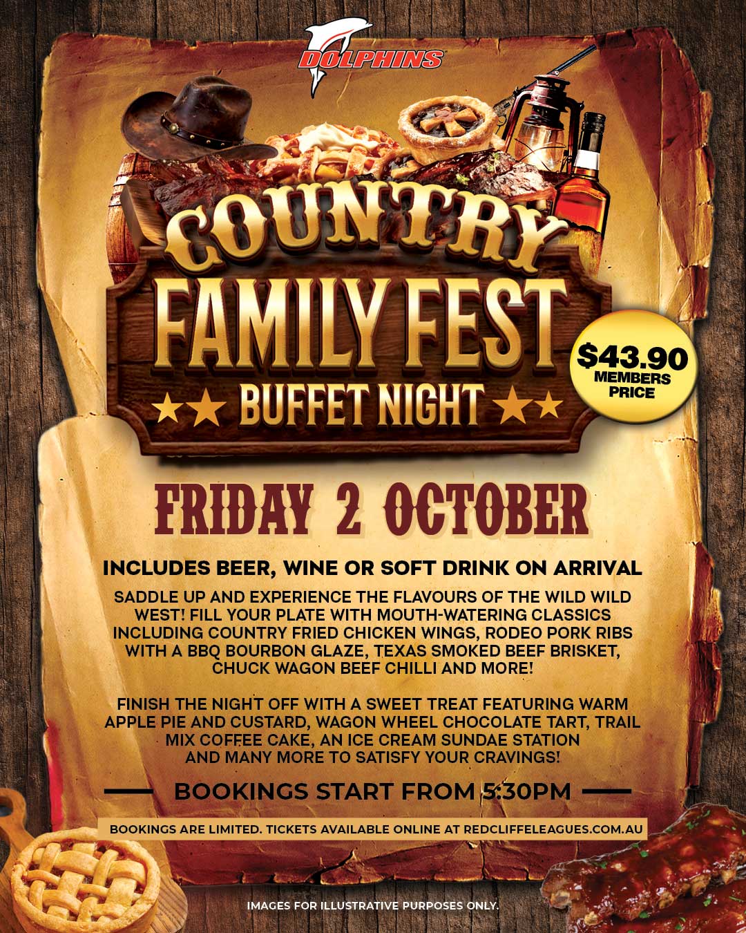 Country Family Fest Buffet Night